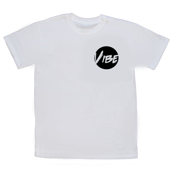 Image of VIBE LOGO TEE WHITE