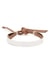 Image of Stripe Bracelet with Leather Band Men's