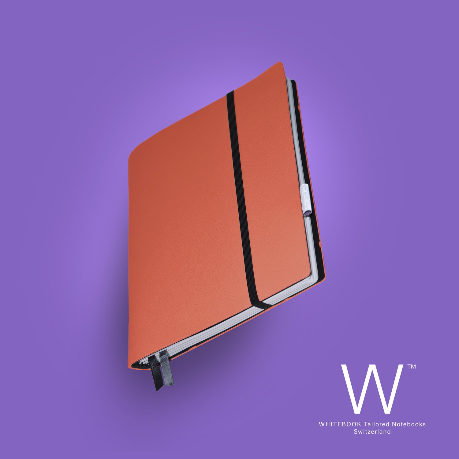Image of WHITEBOOK SOFT S214, Veaux Prestige, Orange Hermes