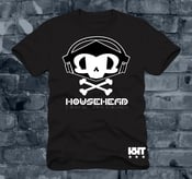 Image of House Head Until I'm Dead Black/White Tee