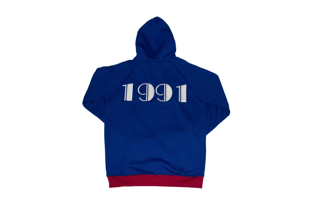 Image of Ninety-One Pullover (Nvy/Red)