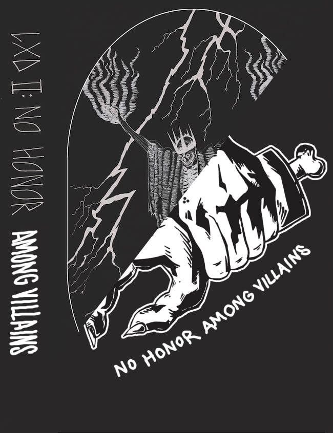 Image of LXD II: No Honor Among Villains (Cassette Package) - 2FER EDITION