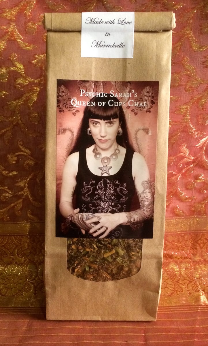 Psychic Sarah S Queen Of Cups Chai Psychic Sarah S Queen Of Cups