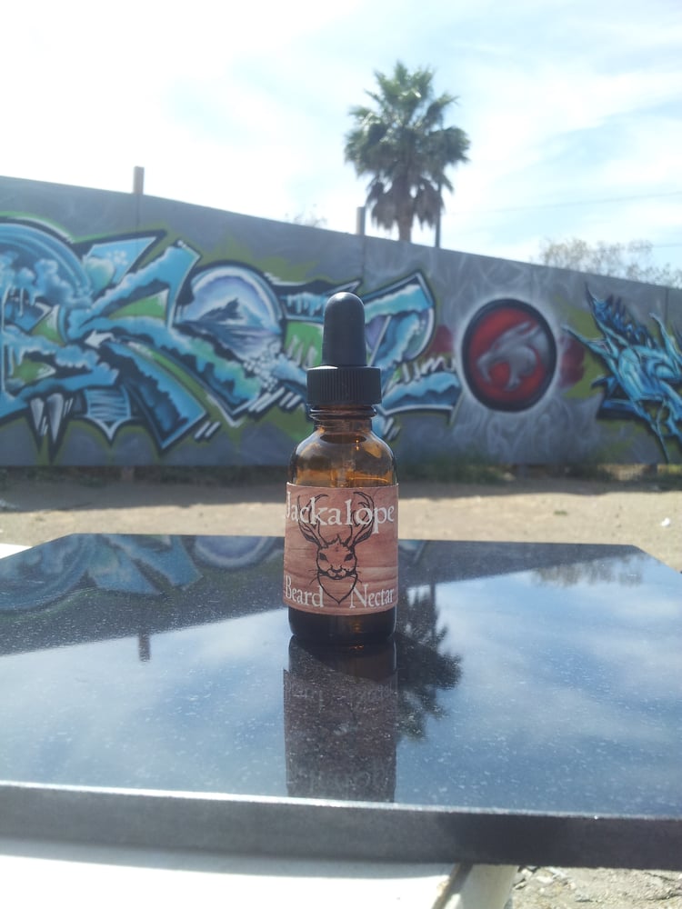 Image of 1oz Bottle Jackalope Beard Nectar