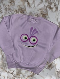 Image 4 of Character Face Sweatshirt