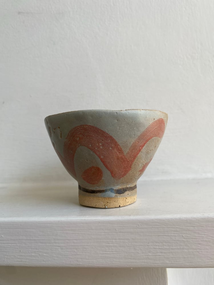 Deep footed Bowl (red Spume) Image 5