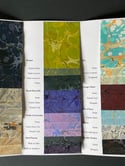 Permanent Collection Sample Book - Hand Marbled Papers