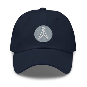 Circle Dad Hat In Navy