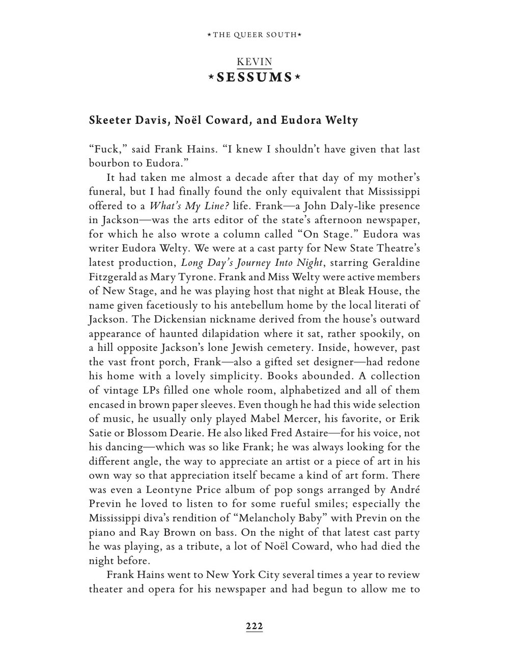 The Queer South: LGBTQ Writers on the American South (Douglas Ray, Editor)