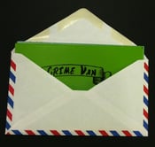 Image of "Crime Van" silkscreened postcard pack