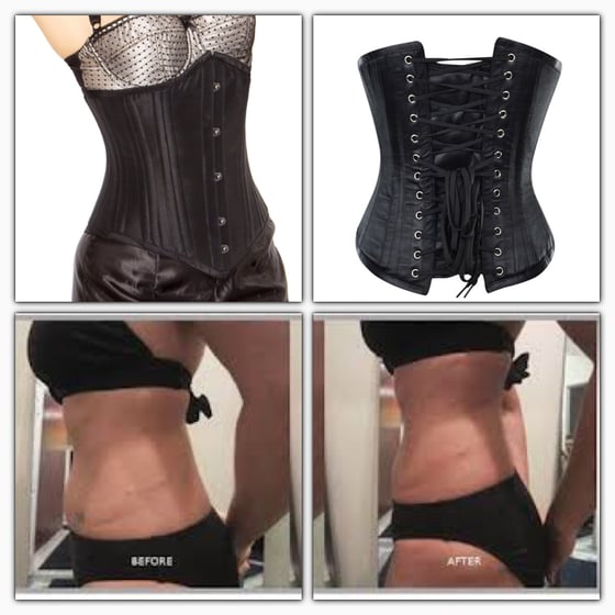 Image of Super Satin Underbust Waist Training Corset