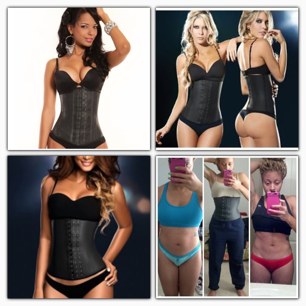 Image of Slimming Thermal Weight Loss Latex Body Shaper