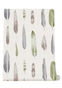 Image 3 of Feathers Wallpaper - British Lichen