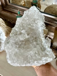 Image 10 of Large Clear Quartz Points Cluster Statement Piece #2596