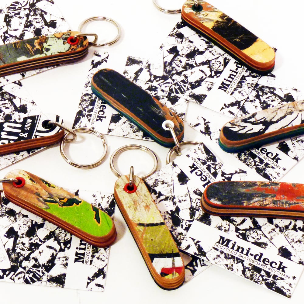 Image of MiniDeck  - Skateboard Keychain and Bottle Opener (Large Size Keychain)