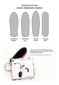 Image 4 of MiniDeck  - Skateboard Keychain and Bottle Opener (Large Size Keychain)