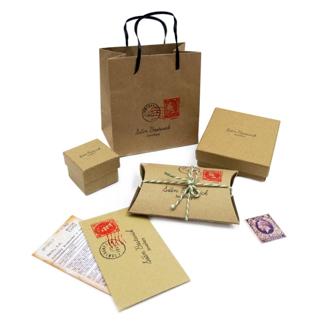 Springtime Forget-me-nots circlet brooch