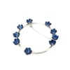Springtime Forget-me-nots circlet brooch