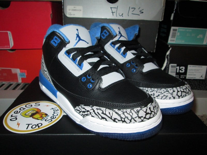 air jordan 3 retro sport blue