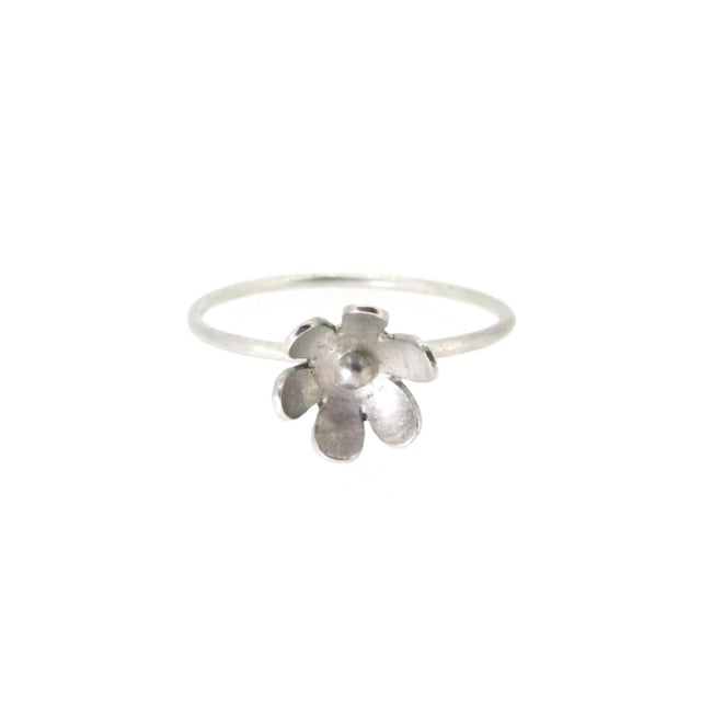 Springtime Wildflower Daisy stacking ring