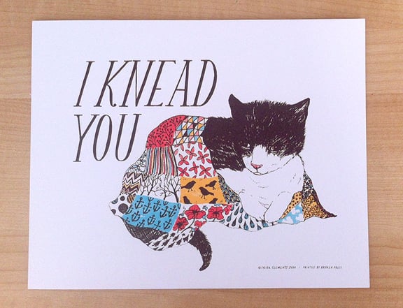 Image of I Knead You / 8x10 Color Print