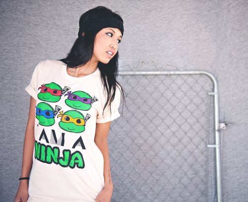 Image of "I Am A Ninja Turtle" Tee