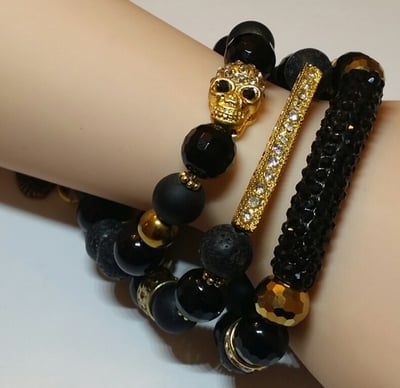 Image of Black & Gold Theory 3 Piece Set