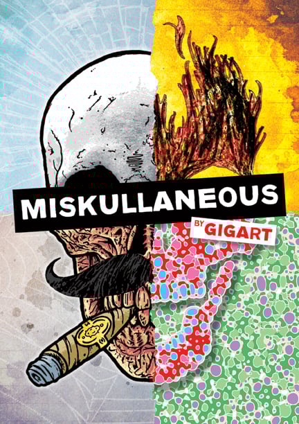 Image of Miskullaneous - A Book of Skull Art by GIGART