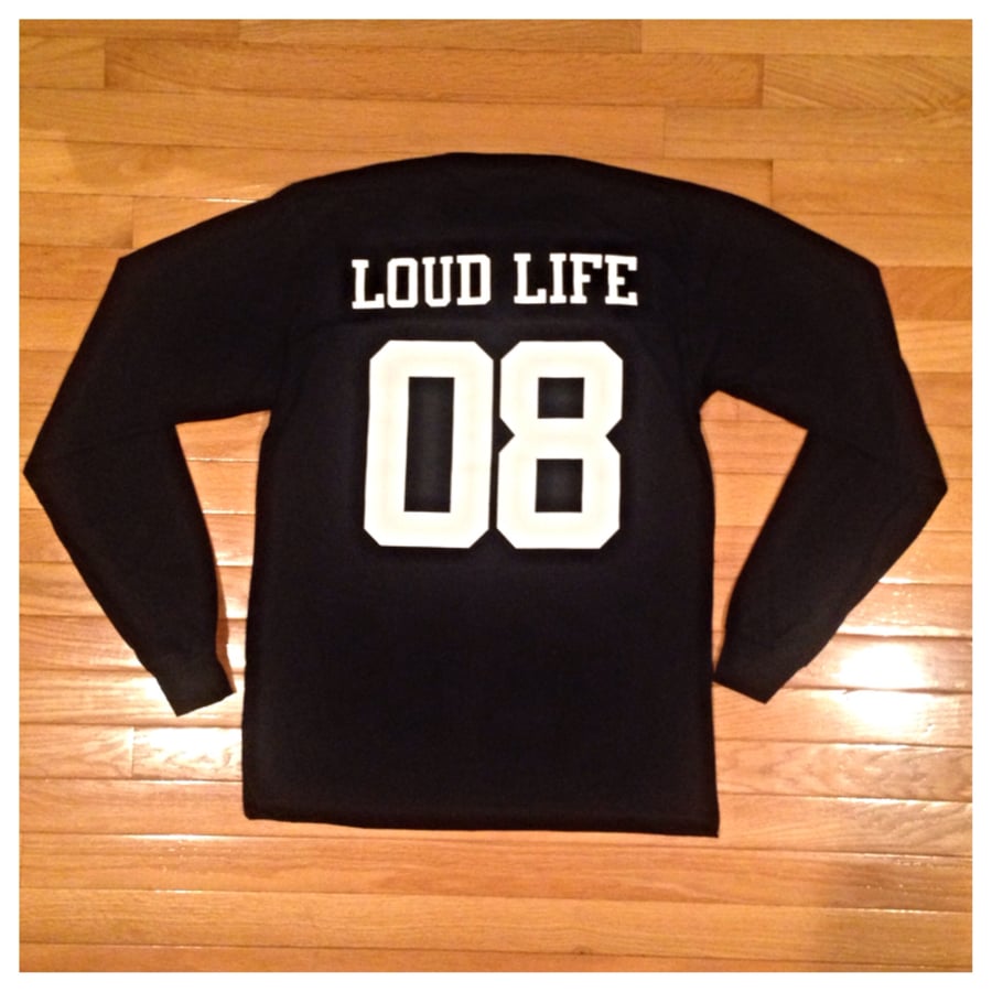 Image of Black/white S.O.C. Loudlife Louie long sleeve tee (men's)