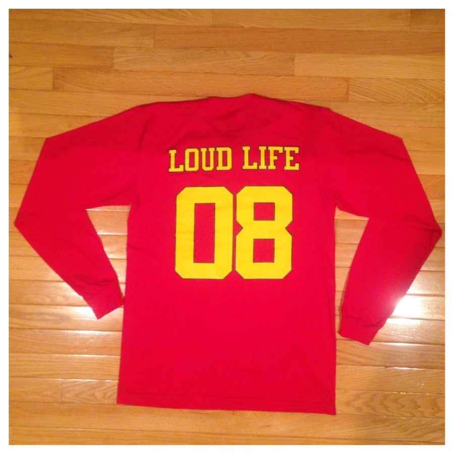 Image of *Limited Edition Ferrari colorway S.O.C. Loudlife Louie long sleeve tee