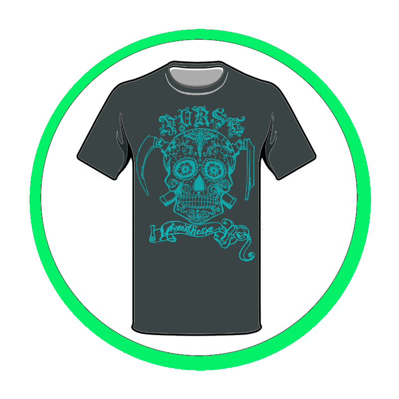 Image of Sugar Skull Anesthesia Tee