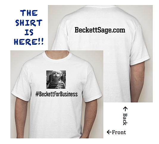 Image of "Beckett for Business" T-Shirt