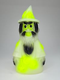 Image 1 of GLOW IN THE DARK WIZARD (NEON YELLOW/BLACK)
