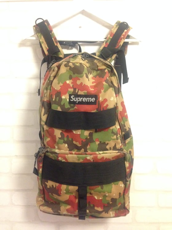 Image of Supreme swiss camo 15th backpack
