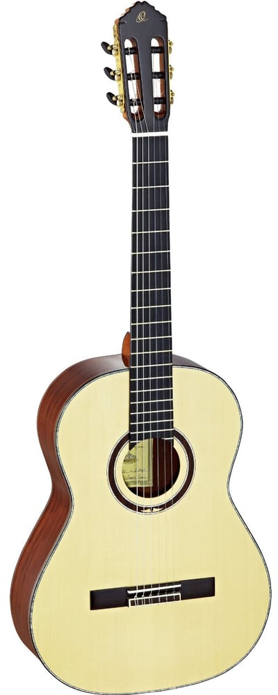 Image of Ortega M200CS-C Nemesis Series Classical Guitar with Spruce Solid Madagascar Rosewood 