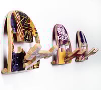 Image 1 of SkateHook - Recycled Skateboard Wall Hooks - Set of (3) Three - Free (USA) Shipping.