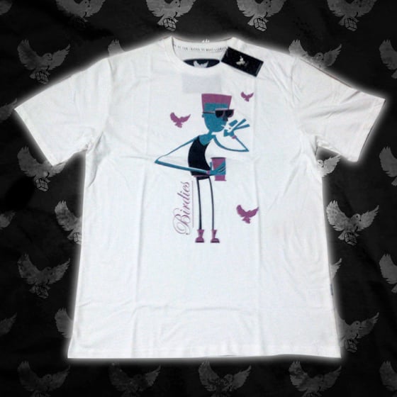 Image of White Fly Guy T Shirt