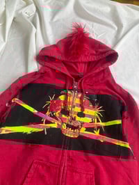 Image 2 of RED SKLOWNK HOODIES (XL)
