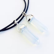 Image of Holographic Opalite Hexagonal Point Choker