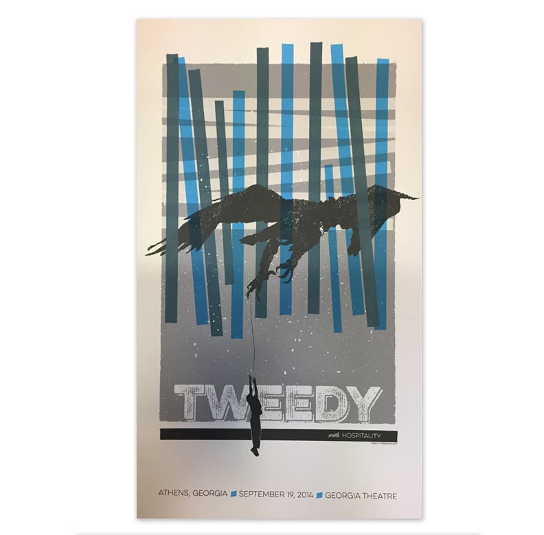 TWEEDY poster, Athens, GA