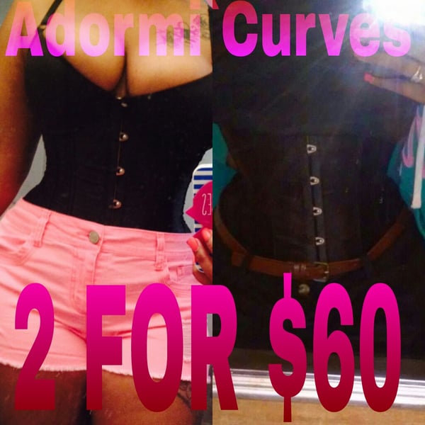 Image of 2 FOR $60.00 MAXIMUM CORSET TRAINER SET