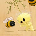 "Cosmo Bumble" Giclee Print