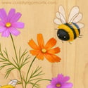 "Cosmo Bumble" Giclee Print