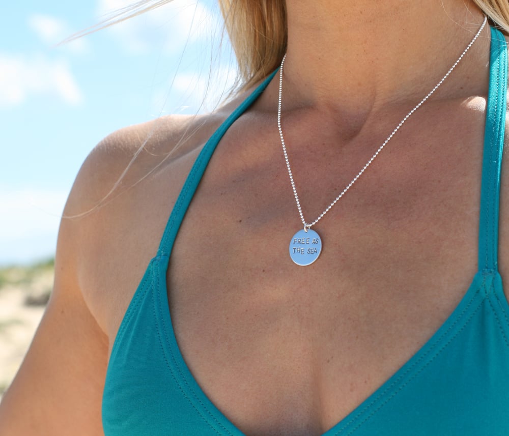 Image of Free As The Sea Necklace