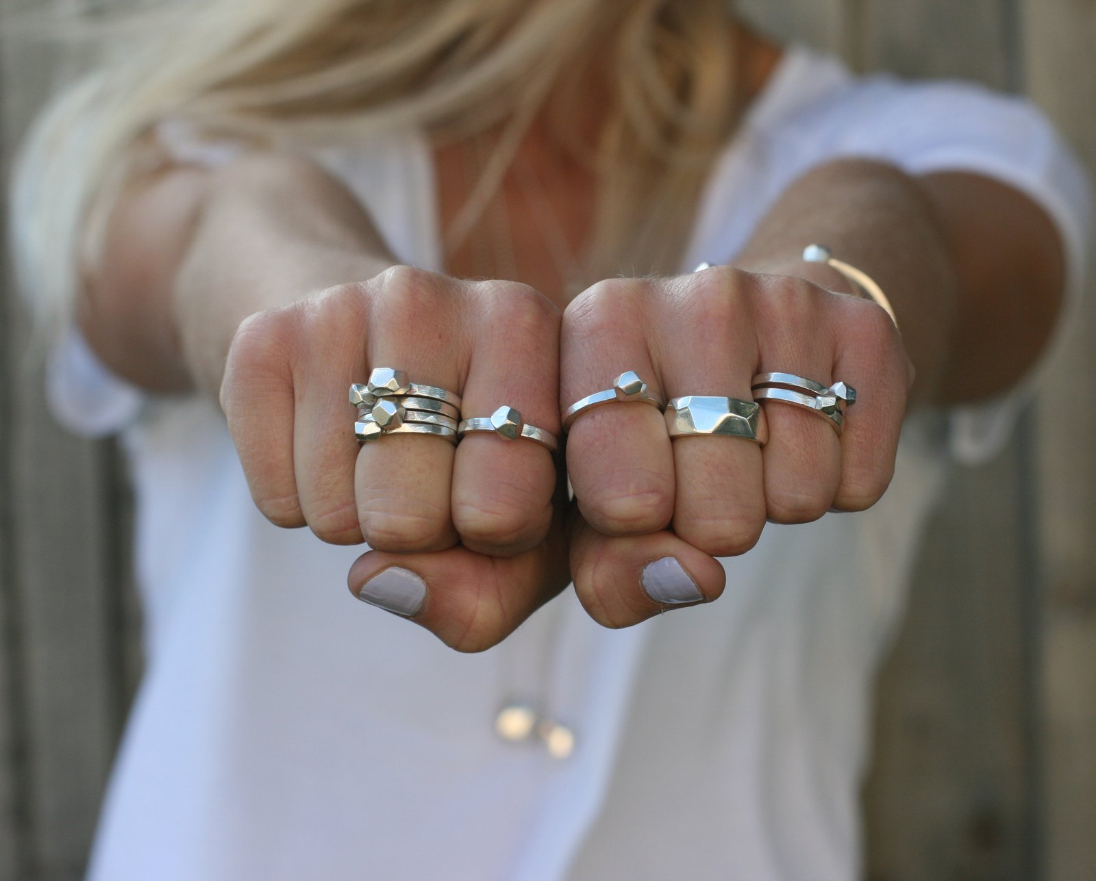 Rock wedding store rings