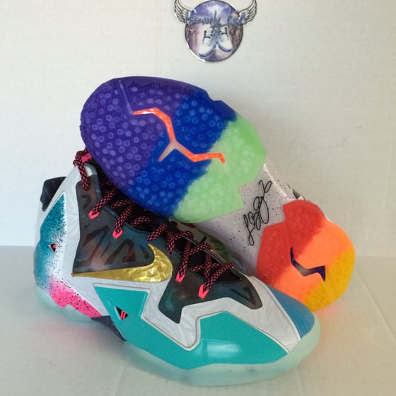 Image of Nike LeBron XI "What The"