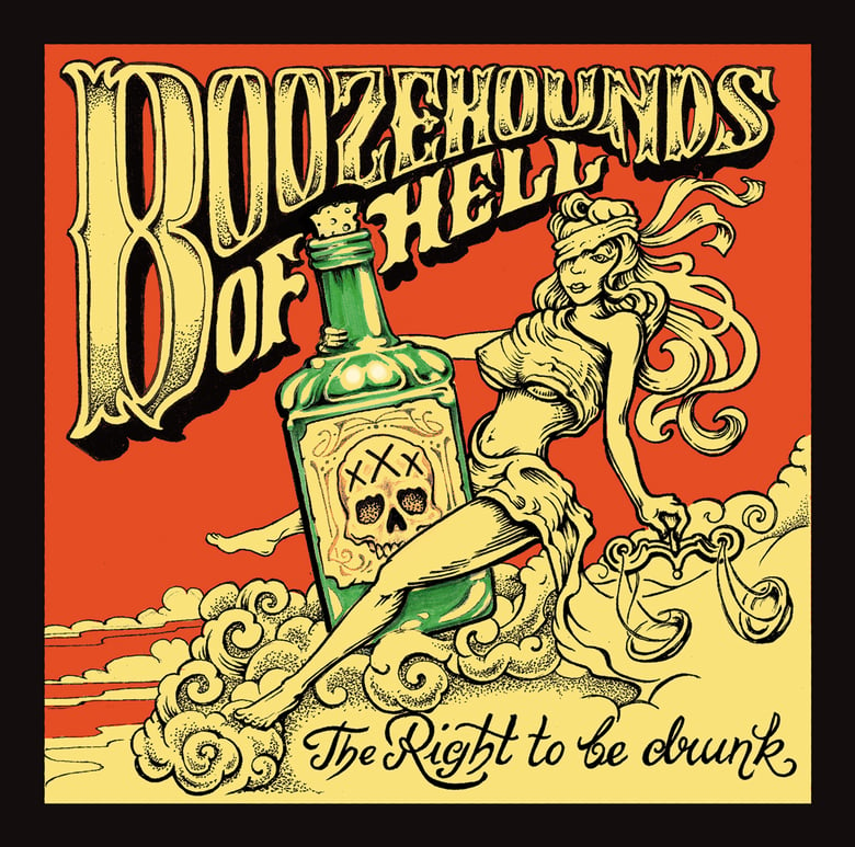 Image of BOOZEHOUNDS OF HELL - The Right To Be Drunk CD