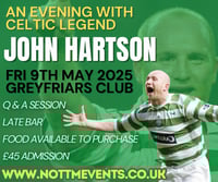 STANDARD TICKET - Evening with John Hartson 