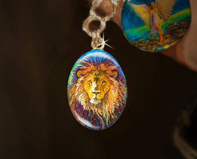 Image of Lion Heart Energy Charm