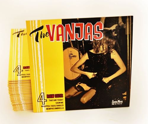 Image of 7" EP - The Vanjas 4-raw cuts